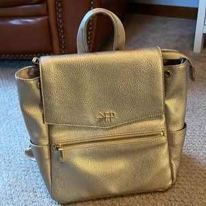 Freshly Picked Gold Mini Classic Diaper Bag